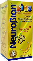 Neurobion Kids B Complex Liquid Multivitamin 8.45 Fl Oz for Children
