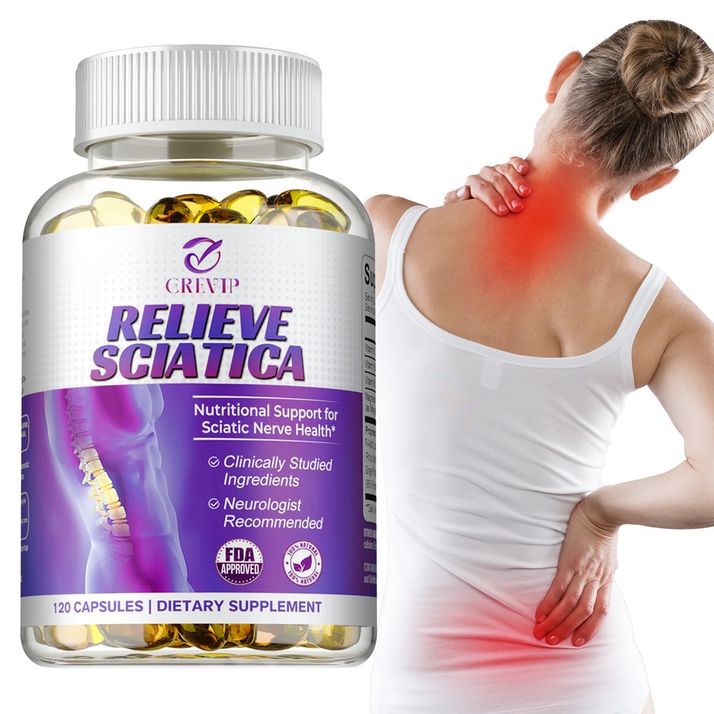 Relieve Sciatica Capsules – Hip Joint Sciatica Pain Relief & Inflammatory