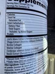 BiOptimizers Mushroom Breakthrough Chai Flavor 21 OZ. 30 Servings Exp 04/27