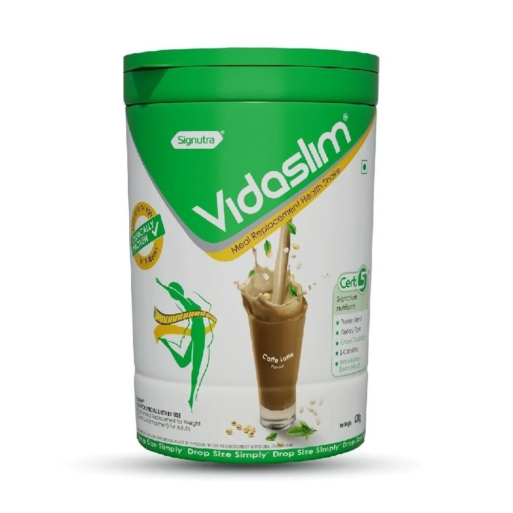Vidaslim Meal Replacement Protein Health Shake Weight Control for Women Men
