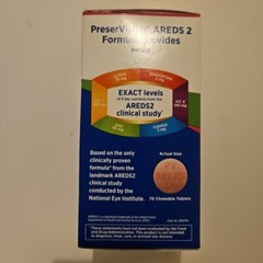 PreserVision Areds 2 Formula Eye Vitamin & Mineral 70 Chewable Exp 2025+