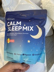 Vyven Calm Sleep Mix 20ct Raspberry – Magnesium, Melatonin, GABA – Sleep Powder