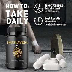(5 Pack) Prostaveda Advanced Prostate Health Support Prosta Veda 300 Capsules