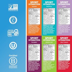 Nuun Sport Electrolyte Tablets Mixed Flavors (60 Servings Total)