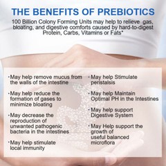 Digestive Enzymes Complex Prebiotics & Probiotics for Digestive Gut Health
