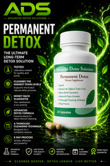 Permanent Detox 24 Capules / Same Day Shipping! / Made in the USA!