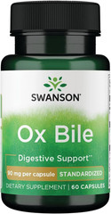 Ox Bile – Standardized 90 Mg 60 Caps (1 Pack)