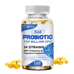 Probiotics 100 Billion CFU Potency Digestive Inmune Health 120 Capsules -3 Packs