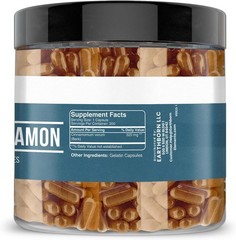 200 Count Ceylon Cinnamon Capsules – Natural, No Fillers for Optimal Health
