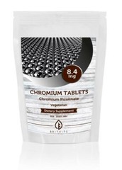 Chromium Tablets 8.4mg Chromium Picolinate Dietary UK