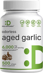 6000MG Pure Garlic Pills Most Powerful Antibiotic Heal All Infection Herbals
