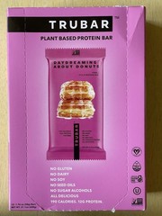 12 TRUBAR Donut Protein Bars Vegan GF 190cal 12g Protein 11g Fiber 27OCT26