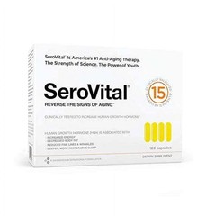 SeroVital Reverse The Signs of Aging Dietary Supplement – 120 Capsules