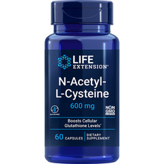 NAC N-Acetyl-L-Cysteine 600 mg 60 Capsules Life Extension
