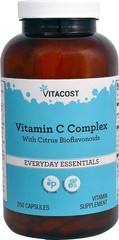 Vitacost Vitamin C Complex Including Citrus Bioflavonoids — 250 Capsules 4/2028