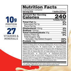 BOOST Original Balanced Nutritional Drink Protein Shakes, Vanilla, 8 fl oz 6 pk