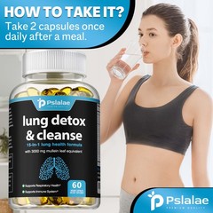 Lung Detox & Cleanse -Mullein Leaf -Respiratory Health, Digestive Support