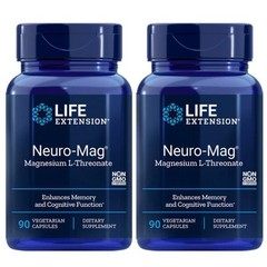 L-Threonate Magnesium Neuro-Mag Magtein Life Extension healthy memory