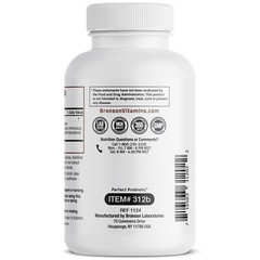 Bronson Multi-Strain Probiotic Digestive Health, 120 Vegetarian Capsules