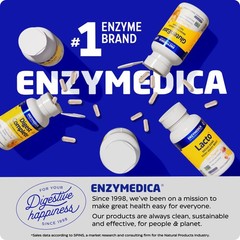 Enzymedica Digest Spectrum – Digestive Enzyme 240 Count (Pack of 1), No Color