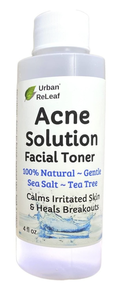Urban ReLeaf Acne Solution Facial Toner! Sea Salt & Tea Tree. Soothe Skin, Ca…