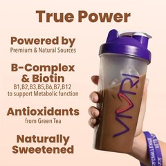 Energy Boost Formula – Caffe Latte Flavor | Natural Green Tea, Guarana, Yerba Ma