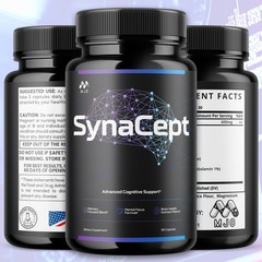 (5 Pack) SynaCept Advanced Brain Max Support Supplement Syna Cept 300 Capsules
