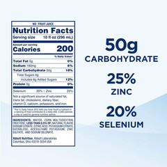 Clear Carbohydrate Drink for Pre-Surgery, Strawberry Flavor, 10 fl oz, 4 Pack