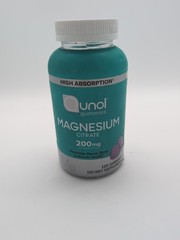 Magnesium Gummies for Adults, 200mg, Supports Nerve & Muscle, 120 Count