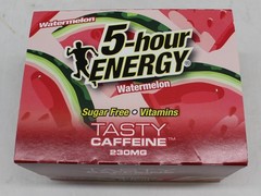 5 Hour Energy Extra Strength Watermelon 12 Count Box 1.93 oz Shots Five Hr New