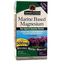 Nature’s Answer Marine Based Magnesium 90 vcaps
