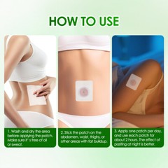 60PCS Extra Strong Slim Patches Weight Loss Slimming Belly Pads Detox Burn Fat