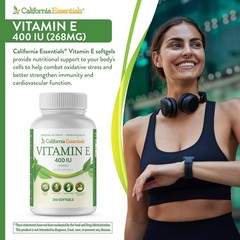 BEST RATED Vitamin E E400 Caps – Skin, Anti-Aging, Eye & Inflammation Support