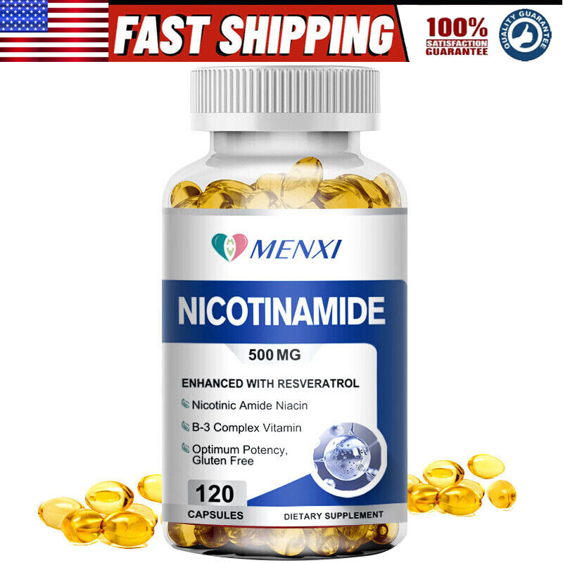 Vitamin B3 Nicotinamide 500mg Capsules – Mitochondrial Energy and Potent Skin AU