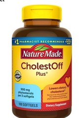 Nature Made Cholestoff Plus Softgels 100 Count Lower Dieraty Colesterol
