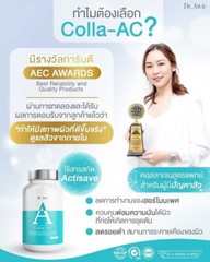 3X Dr.Awie Colla-AC Collagen Expert Skin Care Reduces Acne Dark Spots 30 Tablets