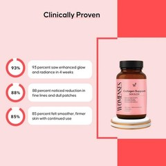 5 Pack W.OMENSES Collagen Capsules 60 Count Vegan