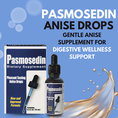 Menper Digestive Pasmosedin Anise Drops – Pleasant Tasting (3-Pack)