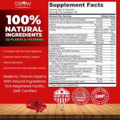 Healthy Heart Support, Complete Heart Health With 22 Premium Herbs & Vitamins