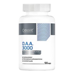 OstroVit Supreme Capsules DAA 3000 – 90 Caps – Anabolic Testosterone Booster
