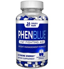 PHEN-BLUE Fat Fighting Diet Pills + Extreme Energy 120 Capsules