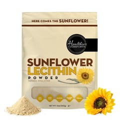 Sunflower Lecithin Powder (12 oz) | Non-GMO, Plant-Based Emulsifier for Smoot…
