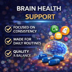 BrainVex Capsules – Brain Vex Advanced Brain Health Support – 60 Caps