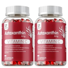 Astaxanthin 240pcs,Accelerates Metabolism,Promotes Eye and Cardiovascular Health