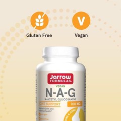 N-A-G 700 mg N-Acetyl Glucosamine: Unflavored Veggie Capsules for Flexibility