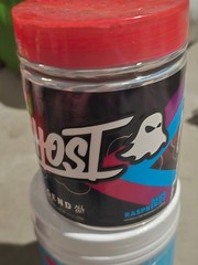 GHOST Legend All Out Blue Raspberry Expired Collectible Tub