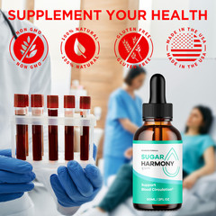 (1 Pack) Sugar Harmony Blood Support Drops innovative Vitamin Supplement 30 S…