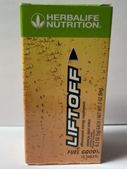 Herbalife Liftoff Tropical Fruit Force 10 Tablets,Boot Of Energy,Clears Mind