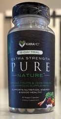 Kara MD Pure Nature Extra Strength Superfood 60 Capsules Sealed Exp. 10/27