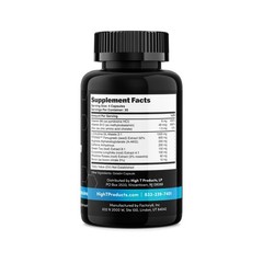 High T Black Natural Testosterone Support 120ct – Strength, Energy, Vitality